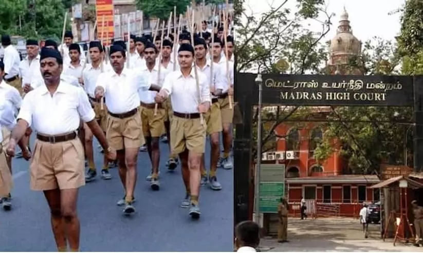 High Court says no to RSS route march; upheld the government decision