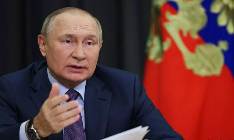 ആ​ക്ര​മ​ണം ഭീ​ക​ര​പ്ര​വ​ർ​ത്ത​ന​ത്തി​ന് മ​റു​പ​ടി -പു​ടി​ൻ