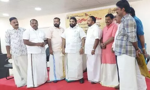 നാ​ട​ൻ പ​ന്തു​ക​ളി ടൂ​ർ​ണ​മെ​ന്റ് മ​ന്ത്രി വി.​എ​ൻ. വാ​സ​വ​ൻ ഉ​ദ്ഘാ​ട​നം ചെ​യ്തു