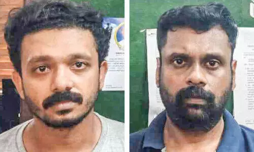 മോഷ്ടിച്ച ബൈക്കിൽ കറങ്ങി മാല പൊട്ടിക്കാൻ ശ്രമിച്ച രണ്ടുപേർ പിടിയിൽ