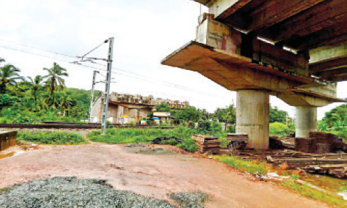 നീലേശ്വരം പള്ളിക്കര റെയിൽവേ മേൽപാലം; ഗർഡറുകൾ സ്ഥാപിക്കാൻ പച്ചക്കൊടി