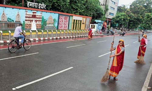 വൃത്തിയിൽ ആറാം തവണയും ഇൻഡോർ ഒന്നാമത്
