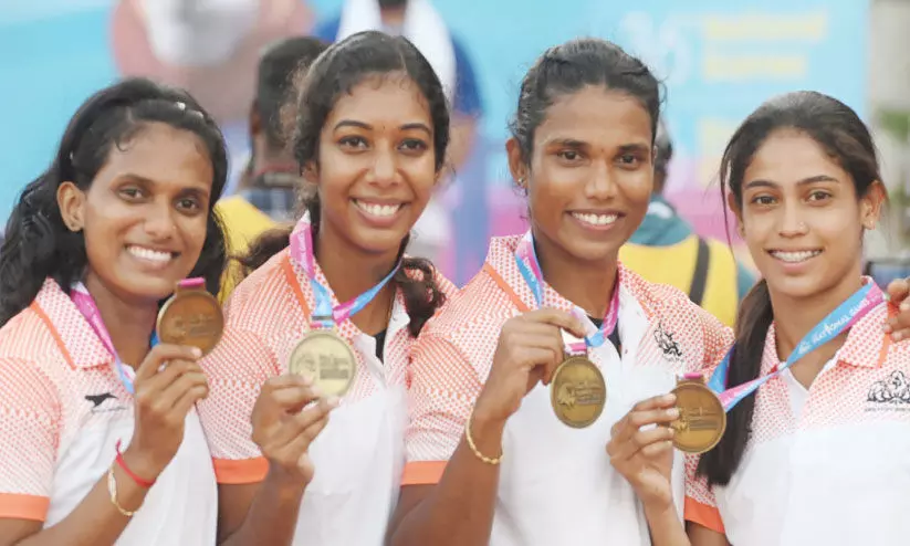 ദേശീയ ഗെയിംസ്: കേരളം ഓടിപ്പിടിച്ചു തുടങ്ങി ദേശീയ ഗെയിംസ്: കേരളം ഓടിപ്പിടിച്ചു തുടങ്ങി