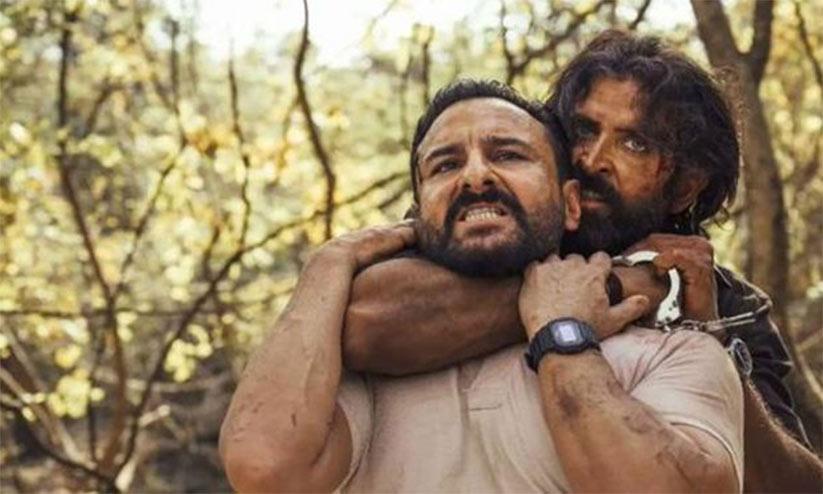 Vikram Vedha box office day 2 collection: Saif Ali Khan, Hrithik Roshan film records 25% growth Vikram Vedha box office day 2 collection: Saif Ali Khan, Hrithik Roshan film records 25% growth