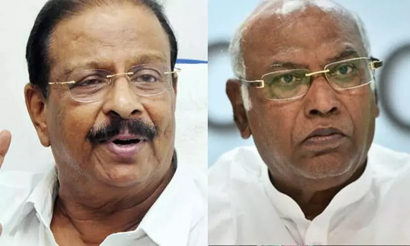 ഖാര്ഗെയുടെ അനുഭവസമ്പത്ത് കോണ്ഗ്രസിന് കരുത്ത് പകരും -കെ. സുധാകരന് ഖാര്ഗെയുടെ അനുഭവസമ്പത്ത് കോണ്ഗ്രസിന് കരുത്ത് പകരും -കെ. സുധാകരന്