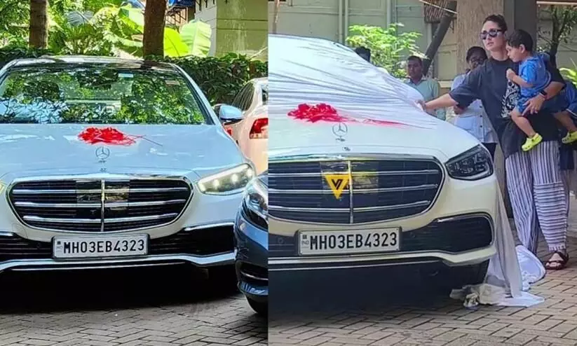 Kareena Kapoor gets a new Mercedes worth ₹2 cr, Jeh goes out for a ride