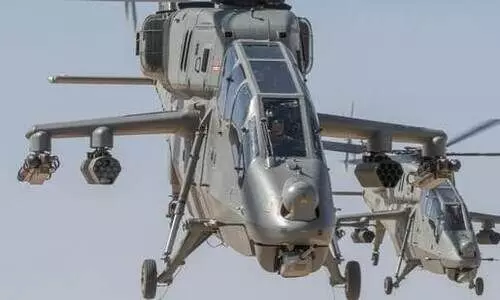 ഇന്ത്യ തദ്ദേശീയമായി നിർമ്മിച്ച യുദ്ധ ഹെലികോപ്റ്ററുകൾ ഇന്ന് വ്യോമസേനക്ക് കൈമാറും