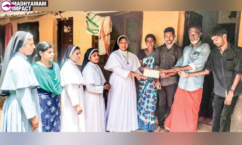 ഭിന്നശേഷിക്കാരായ സഹോദരങ്ങളെ  ചേർത്തു പിടിച്ച് സേക്രഡ് ഹാർട്ട് സ്കൂൾ