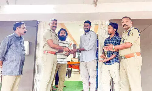 Police honored youth rescue workers