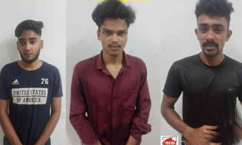 മയക്കുമരുന്നും കഞ്ചാവുമായി മൂന്നുപേര്‍ പിടിയില്‍