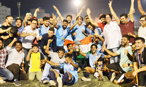 ജാലിയാത്ത് ഫുട്ബാൾ; സിറിയൻ ടീമിനെതിരെ ഇന്ത്യൻ ടീമിന് വിജയം