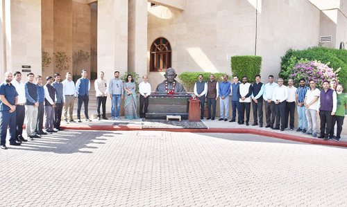 ഇന്ത്യൻ എംബസിയിൽ ഗാന്ധിജയന്തി ആഘോഷിച്ചു