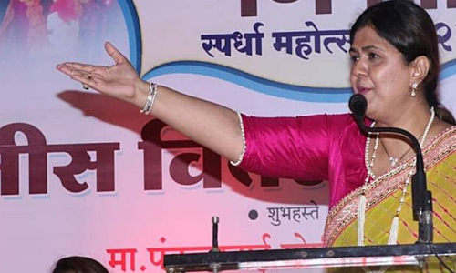 ജനങ്ങൾ ഒപ്പമുണ്ടെങ്കിൽ മോദിക്കുപോലും എന്നെ തകർക്കാനാവില്ല; ബി.ജെ.പി നേതാവ് പങ്കജ മുണ്ടെ