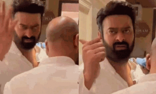 ആദിപുരുഷിന്റെ ടീസർ പ്രഭാസിനേയും ചൊടിപ്പിച്ചോ;  ഇത്രയും ദേഷ്യത്തിൽ കണ്ടിട്ടില്ലെന്ന് ആരാധകർ- വീഡിയോ...