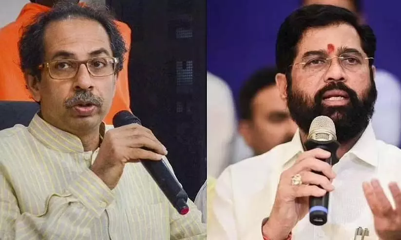 ഉദ്ധവിന് വീണ്ടും തിരിച്ചടി; അഞ്ചു എം.എൽ.എമാരും രണ്ടു എം.പിമാരും ഷിൻഡെ പക്ഷത്തേക്ക് ഉദ്ധവിന് വീണ്ടും തിരിച്ചടി; അഞ്ചു എം.എൽ.എമാരും രണ്ടു എം.പിമാരും ഷിൻഡെ പക്ഷത്തേക്ക്