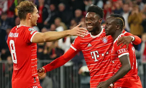 ചാമ്പ്യൻസ് ലീഗിൽ ബയേണിന്റെ ഗോൾവേട്ട; പുതിയ റെക്കോഡിട്ട് ജർമൻ ചാമ്പ്യന്മാർ