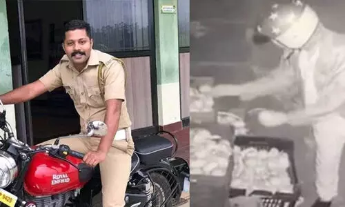 കോട്ടയത്ത് മാമ്പഴം മോഷ്ടിച്ച പൊലീസുകാരനെ സസ്‍പെൻഡ് ചെയ്തു
