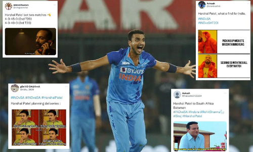 എതിർ ടീമിന്റെ പന്ത്രണ്ടാമൻ; ഹർഷൽ പട്ടേലിനെതിരെ രോഷവുമായി നെറ്റിസൺസ്