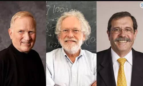 ക്വാണ്ടം മെക്കാനിക്സിന്റെ കണ്ടെത്തലിന് മൂന്നുപേർക്ക് ഭൗതികശാസ്ത്ര നൊബേൽ