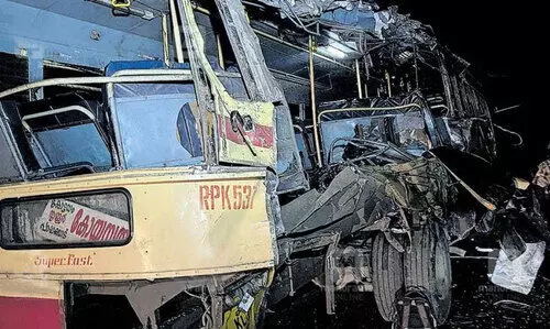 Nine killed as Palakkad tourist bus collides with KSRTC bus