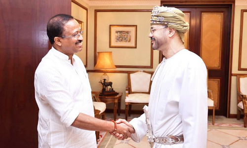 സഹകരണങ്ങൾ വിപുലപ്പെടുത്തി മന്ത്രി മുരളീധരൻ മടങ്ങി