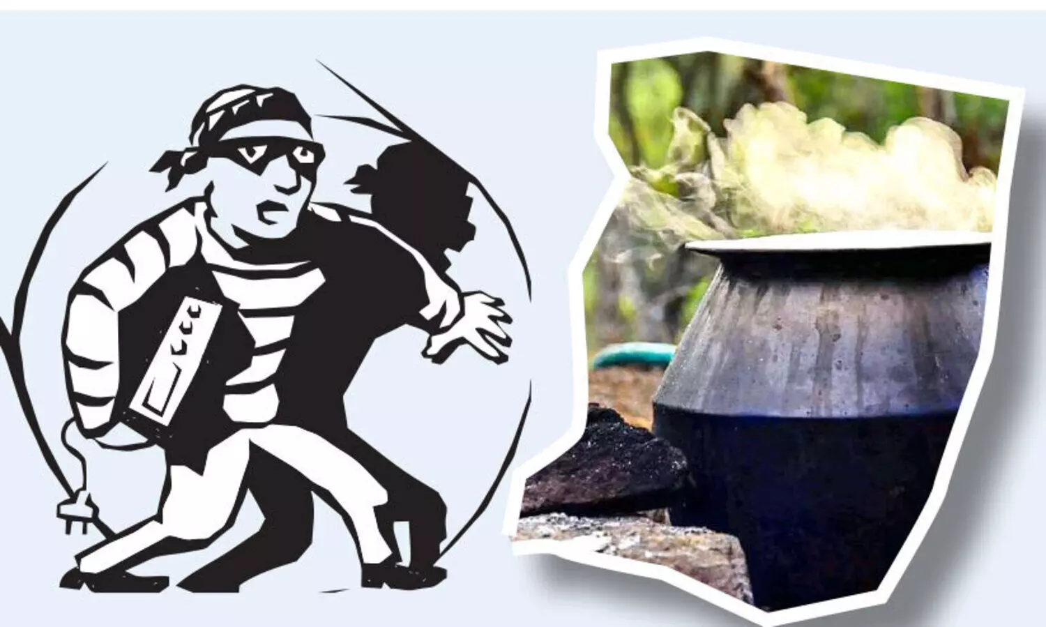 കഞ്ഞിവെച്ചു കുടിക്കുന്ന കള്ളനെത്തേടി പൊലീസ്