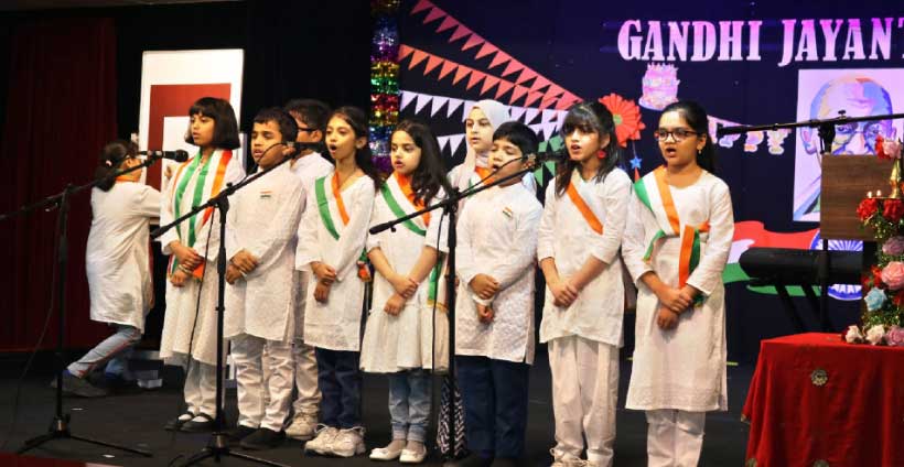 ഇന്ത്യൻ സ്കൂൾ ഓഫ് എക്സലൻസ് ഗാന്ധി ജയന്തി ആഘോഷിച്ചു ഇന്ത്യൻ സ്കൂൾ ഓഫ് എക്സലൻസ് ഗാന്ധി ജയന്തി ആഘോഷിച്ചു