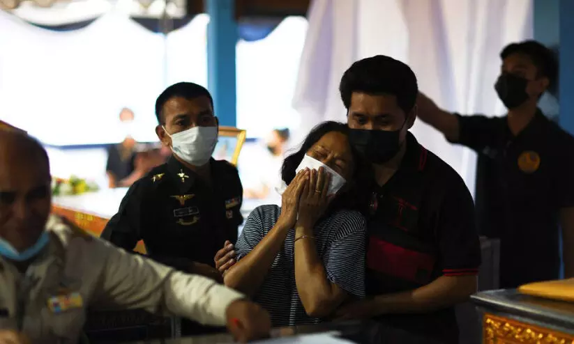 കണ്ണീർകടലായി തായ്‍ലൻഡ്; പിഞ്ചോമനകൾക്ക് യാത്രാമൊഴി