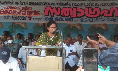 ആദിവാസികൾക്ക് ചോദ്യം ചെയ്യാൻ കരുത്തുണ്ടാകണമെന്ന് കെ.കെ.രമ