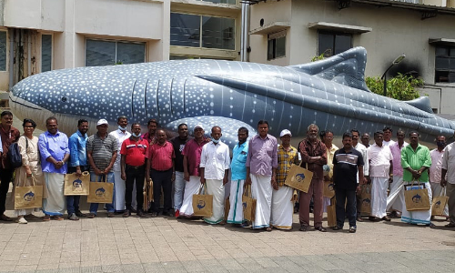തിമിംഗല സ്രാവിന്റെ സംരക്ഷണത്തിനായുള്ള പദ്ധതി തുടങ്ങി
