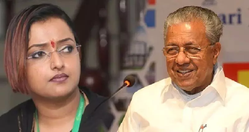 Swapna Suresh pinarayi