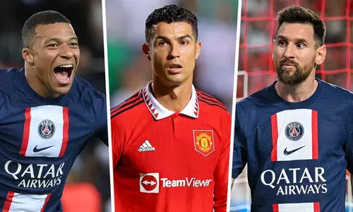 വരുമാനത്തിൽ മെസ്സിയെയും ക്രിസ്റ്റ്യാനോയെയും കടത്തിവെട്ടി എംബാപ്പെ