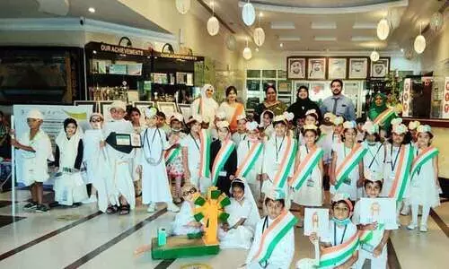 ഇന്ത്യാ ഇന്‍റർനാഷനൽ സ്കൂൾ ഗാന്ധി ജയന്തി