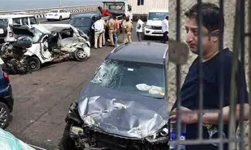 വർളി കടൽപാലത്തിൽ അഞ്ച് പേരെ ഇടിച്ചു​കൊന്ന കാറിനെതി​രെ നേരത്തെ 52 കേസുകൾ; അപകടം മൊബൈൽ ചാർജ് ചെയ്യാൻ ശ്രമിക്കുന്നതിനി​ടെ