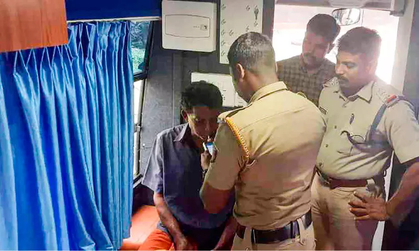 Alco scan van caught more than 10 people who were driving under the influence of alcohol