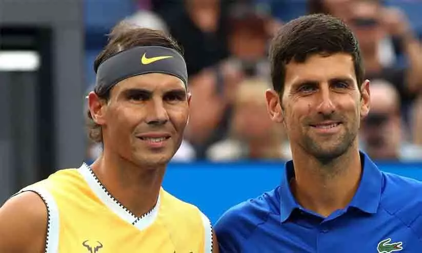 പിതാവാകുന്ന സന്തോഷം പങ്കുവെച്ച് നദാൽ; ആശംസയുമായി റയൽ മാഡ്രിഡും ദ്യോകോവിച്ചും പിതാവാകുന്ന സന്തോഷം പങ്കുവെച്ച് നദാൽ; ആശംസയുമായി റയൽ മാഡ്രിഡും ദ്യോകോവിച്ചും