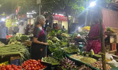 ചെന്നൈയിലെ തെരുവോരകച്ചവടക്കാരനിൽ നിന്നും പച്ചക്കറി വാങ്ങുന്ന വിഡിയോ പങ്കു​വെച്ച് നിർമ്മല സീതാരാമൻ