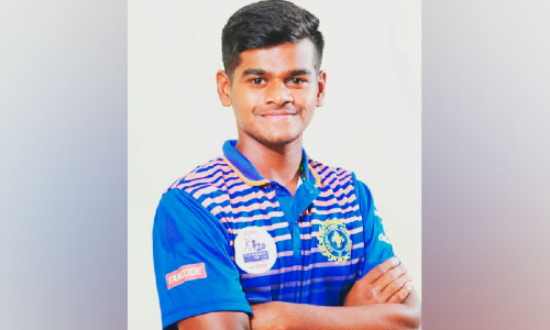 അഭിമാനമായി ഷോൺ റോജർ; സയ്യിദ് മുഷ്താഖ് അലി ട്രോഫി കേരള ടീമിൽ ഇടംപിടിച്ച് വെട്ടുകാട് സ്വദേശി