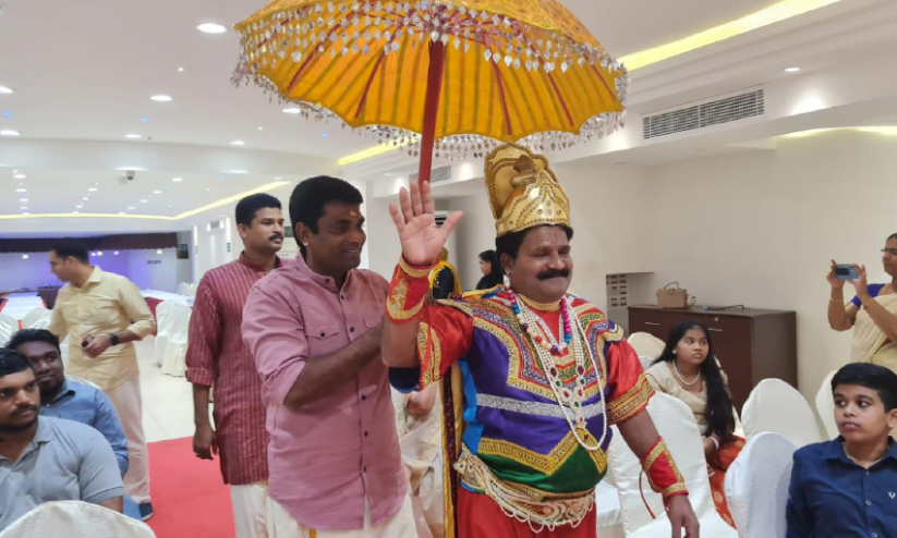 Pratiksha Oman made onam celebration