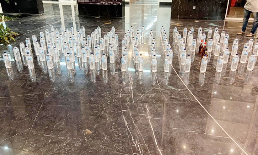 Arrested with distilled liquor and drugs