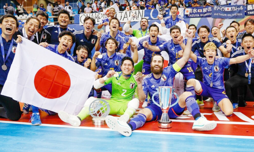 എ.എഫ്.സി ഏഷ്യൻ കപ്പ് ഫുട്സാൽ ജപ്പാൻ ജേതാക്കൾ എ.എഫ്.സി ഏഷ്യൻ കപ്പ് ഫുട്സാൽ ജപ്പാൻ ജേതാക്കൾ