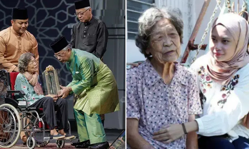 വൈറലായ വളർത്തമ്മക്ക് മലേഷ്യയുടെ ആദരം വൈറലായ വളർത്തമ്മക്ക് മലേഷ്യയുടെ ആദരം