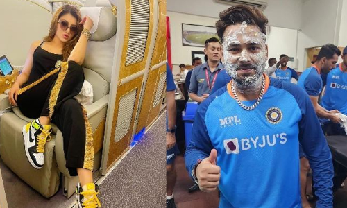 ഹൃദയം പിന്തുടർന്ന് ആസ്ട്രേലിയയിലെത്തിയെന്ന് ഉര്‍വശി; നടിയെ ട്രോളി പന്ത് ആരാധകർ