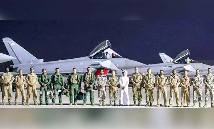 ഖത്തർ ലോകകപ്പ്;  ആ​കാ​ശ സു​ര​ക്ഷ​ക്ക് 12 സ്ക്വാ​ഡ്ര​ൺ