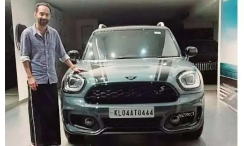 After Lamborghini Urus, actor Fahadh Faasil buys a Mini Cooper Countryman luxury hatchback