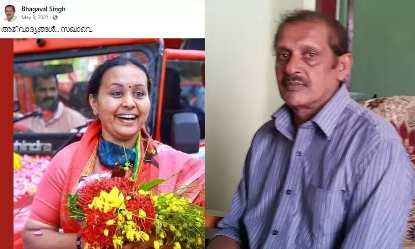 Residents say that Bhagwal Singh is an active CPM worker