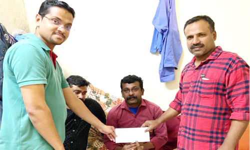 പക്ഷാഘാതം: ചികിത്സയിലിരുന്ന മലയാളിയെ നാട്ടിലെത്തിച്ചു