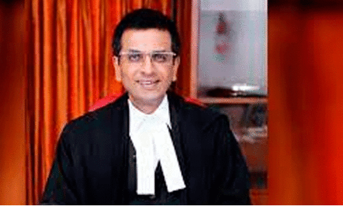 ഇന്ത്യയുടെ 50-മത്  ചീഫ് ജസ്റ്റിസ് ആയി ഡി.വൈ ചന്ദ്രചൂഢിനെ നിയമിക്കാൻ ശിപാർശ