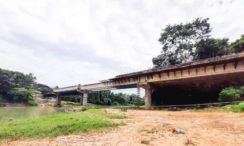 ചെട്ടിയാരഴികത്തുകടവ് പാലം; നിർമാണം പുരോഗമിക്കുന്നു, പ്രതീക്ഷയോടെ രണ്ടുഗ്രാമങ്ങൾ