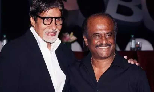 Rajinikanth  Heart Touching Birthday Wishes To Amitabh Bachchan